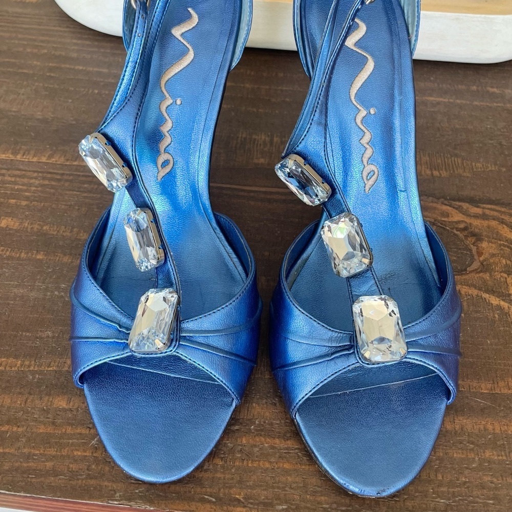 Nina Rhinestone Heels